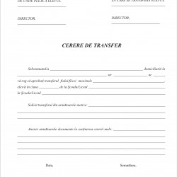 Adrese de instiintare