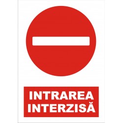 Afise A5 - Intrarea interzisa 2