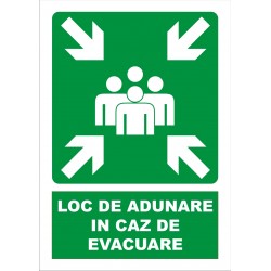 Afise A5 - Loc de adunare