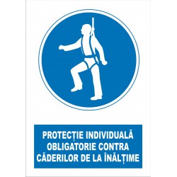 Afise A5 - Protectia contra caderilor de la inaltime