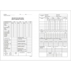 Decont cheltuieli transport extern