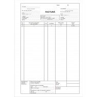 Factura A4 fara TVA - in 3 exemplare