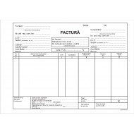 Factura A5 cu TVA - in 3 exemplare