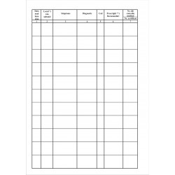 Fisa consultatie medicala A4 - carton