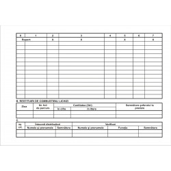 Fisa individuala de alimentare A5 Fisa individuala de alimentare A5