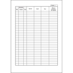 Fisa de magazie A5 Fisa de magazie A5