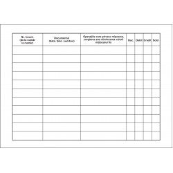 Fisa mijlocului fix A5 Fisa mijlocului fix A5