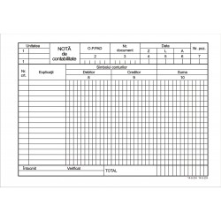 Nota de contabilitate A5