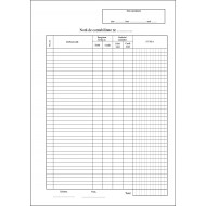 Nota de contabilitate A4 - verticala