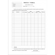 Proces verbal majorare pret A4