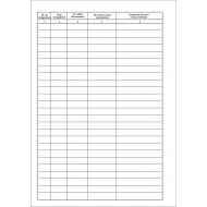 Registru intrare - iesire A4 - coperti carton