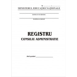 Registru Consiliu Administratie