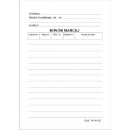 Bon de marcaj A6 - hartie 