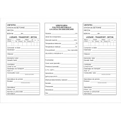 Bon livrare beton 3/A4