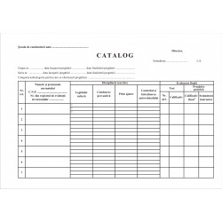 Catalog - Scoala de soferi A4