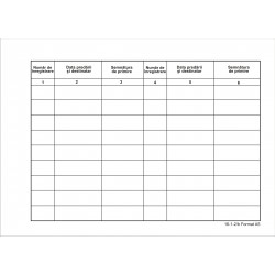 Condica corespondenta A5