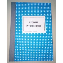 Registru intrare - iesire A4